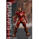 Iron Man 3 Movie Masterpiece Action Figure 2-Pack 1/6 Mark IX and Pepper Potts 30 cm